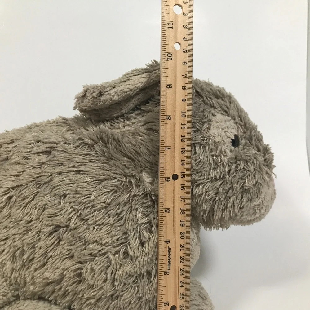 Gund Tan Bunny Rabbit Plush Stuffed Animal Shaggy Soft Floppy Ears 9.5 Inch